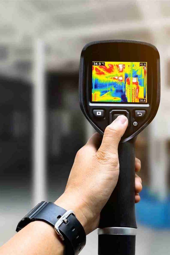 Geofone ultrassônico para caça vazamentos